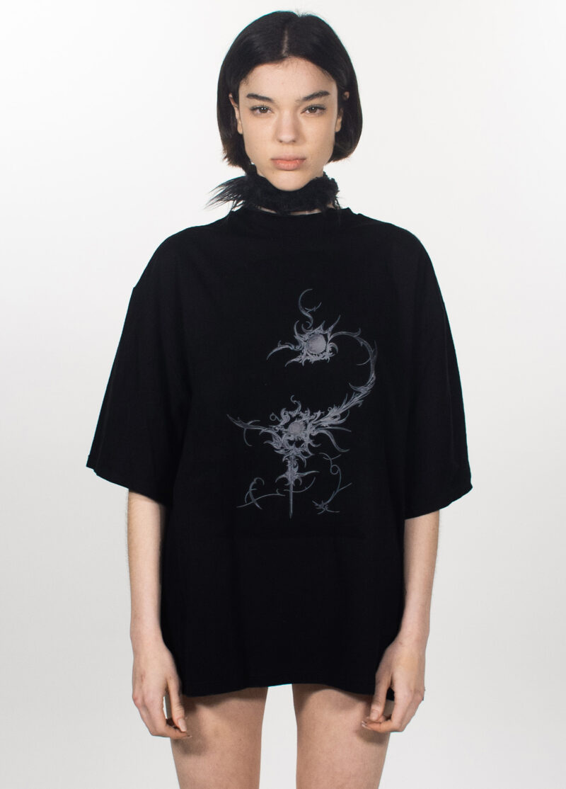 Remera oversized Sigilo de la evolución - Image 3