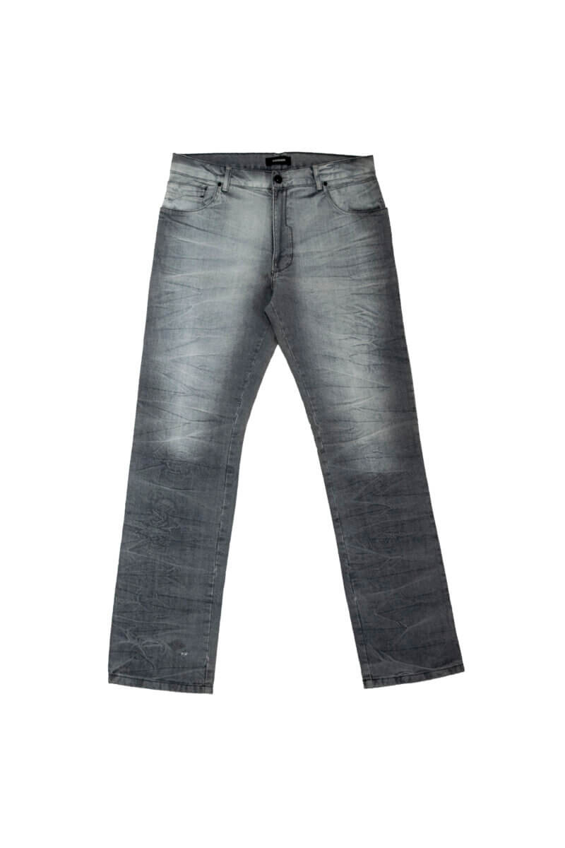 Jean recto gris