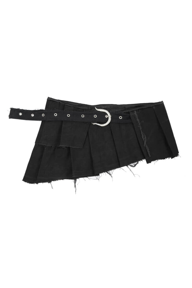Mini falda Infinita negra