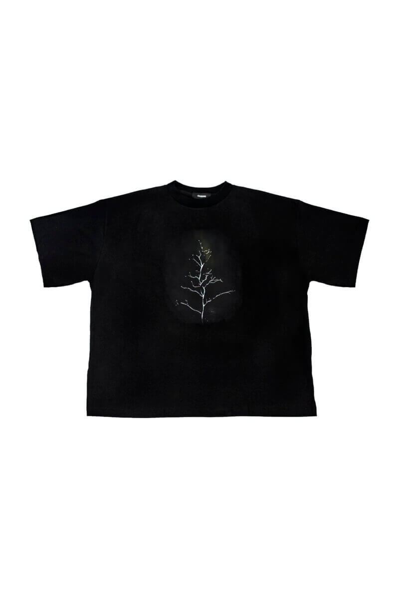 Remera oversized estampada